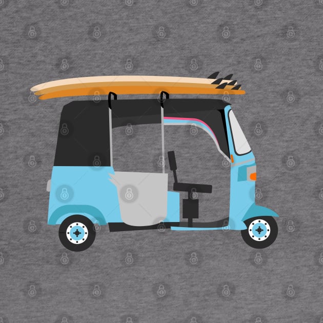 Surf Tuk Tuk in Sri Lanka by lymancreativeco